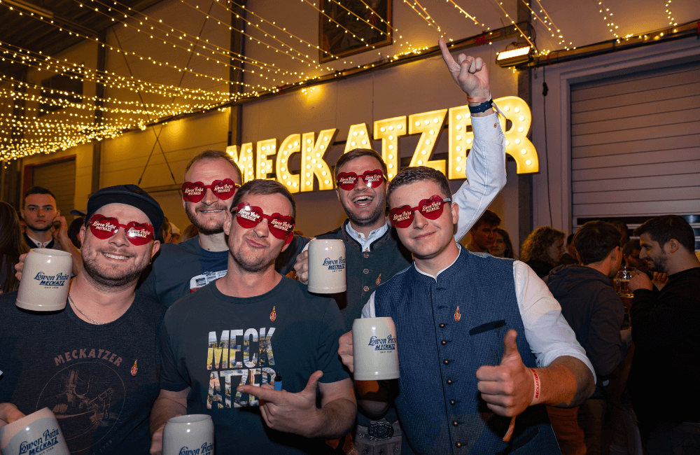 Meckatzer Weiss-Goldenes Frühlingsfest 2025: Partyabend im Herzen der Brauerei