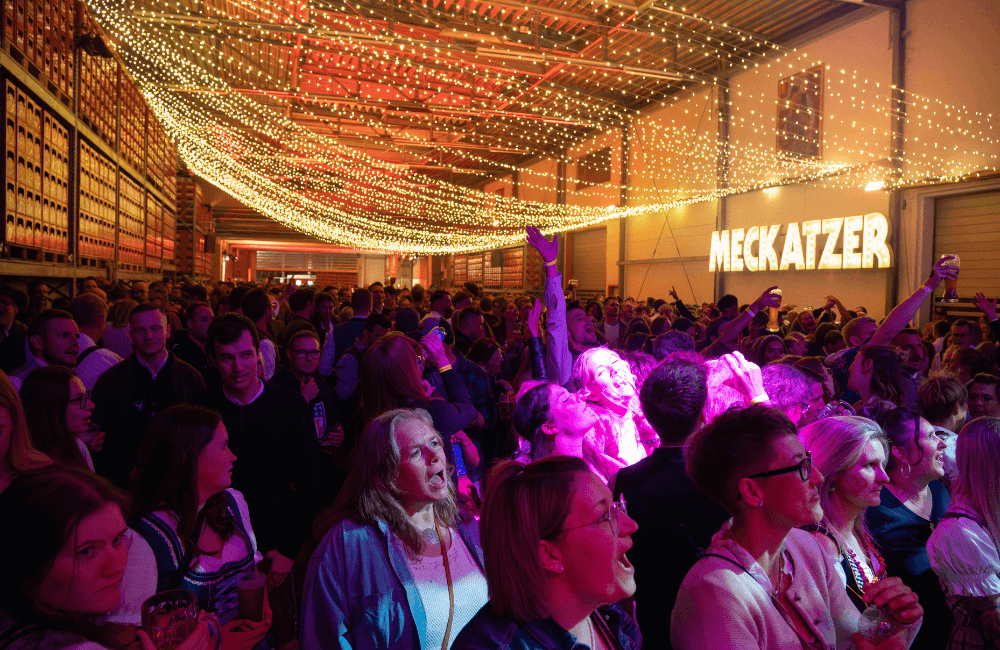 Meckatzer Weiss-Goldenes Frühlingsfest 2025: Zwei unvergessliche Partyabende in der Ladestraße