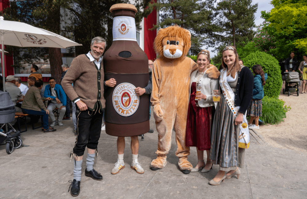 Meckatzer Weiss-Goldenes Frühlingsfest 2025: Weiss-Goldener Samstag mit Genießermarkt